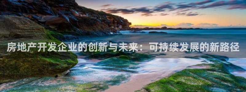 新宝5 测速：房地产开发企业的创新与未来：可持续发展的新路径