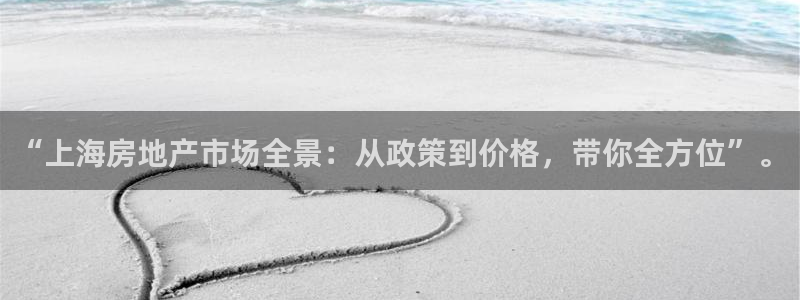 新宝5蒋74OOO5：“上海房地产市场全景：从政策到价格，带