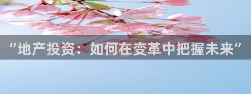 新宝5下载：“地产投资：如何在变革中把握未来”