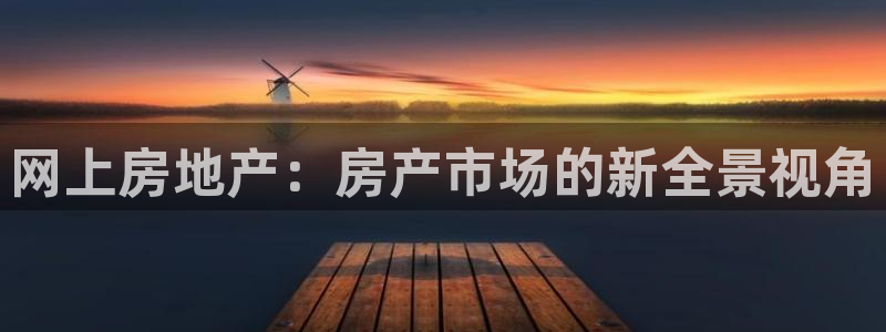 新宝5下载软件：网上房地产：房产市场的新全景视角