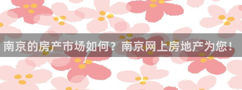 新宝5内部：南京的房产市场如何？南京网上房地产为您！