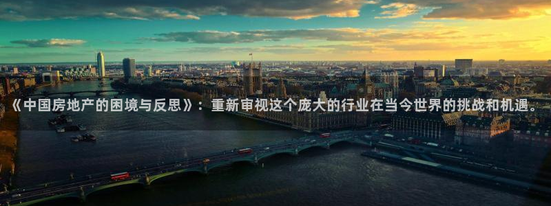 新宝5-测速：《中国房地产的困境与反思》：重新审视这个庞大的