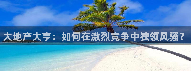 新宝5娱乐招商：大地产大亨：如何在激烈竞争中独领风骚？