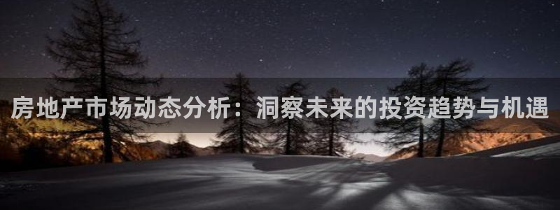 新宝5吴74OOO5：房地产市场动态分析：洞察未来的投资趋势