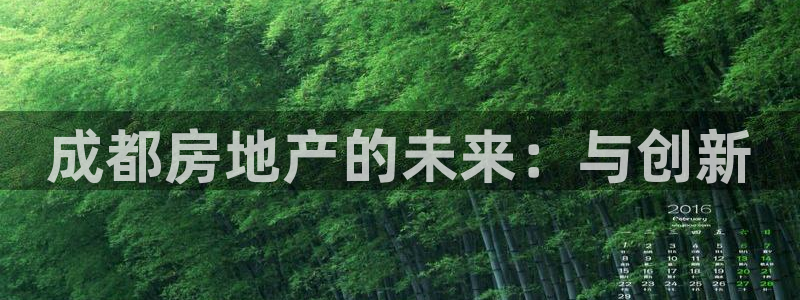 下载新宝5：成都房地产的未来：与创新