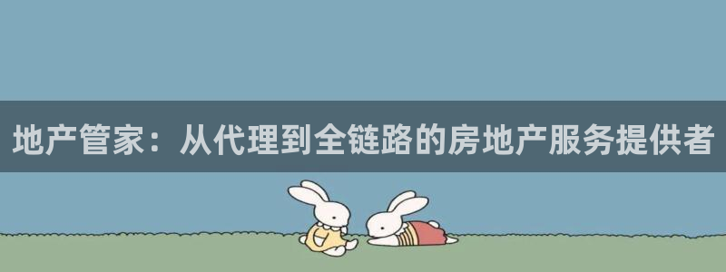 新宝5骗术：地产管家：从代理到全链路的房地产服务提供者