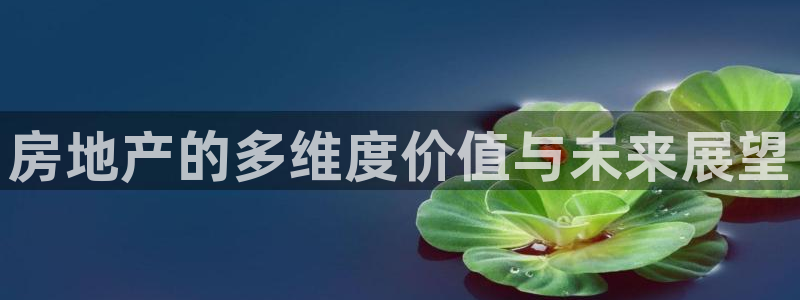 新宝5官方网站：房地产的多维度价值与未来展望