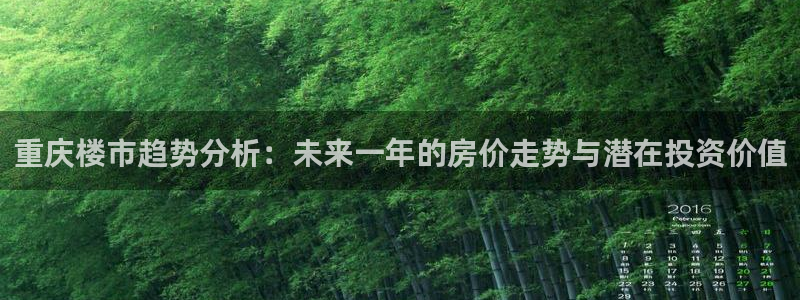 新宝股东瞧听2 5 5：重庆楼市趋势分析：未来一年的房价走势