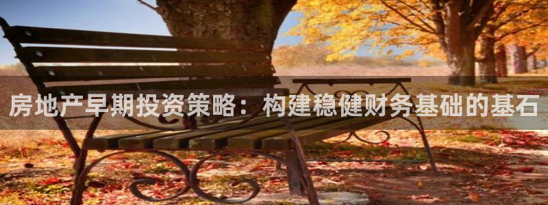 新宝5注册：房地产早期投资策略：构建稳健财务基础的基石