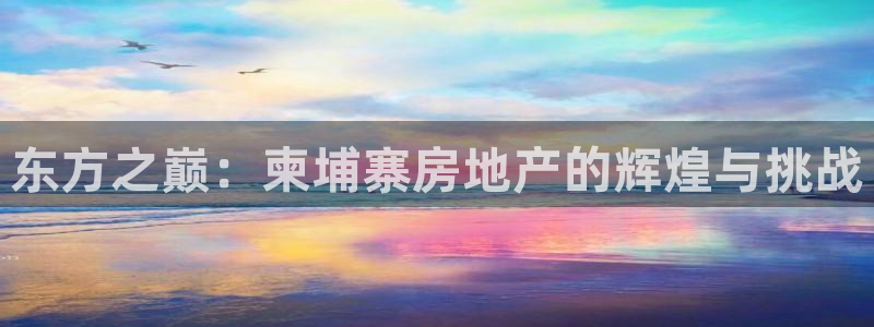 新宝5X：东方之巅：柬埔寨房地产的辉煌与挑战