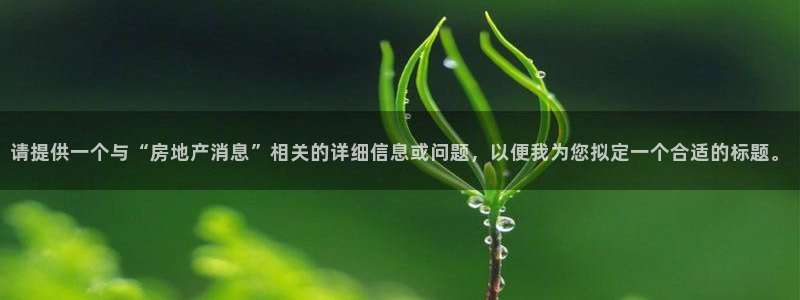 新宝5官方网站：请提供一个与“房地产消息”相关的详细信息或问