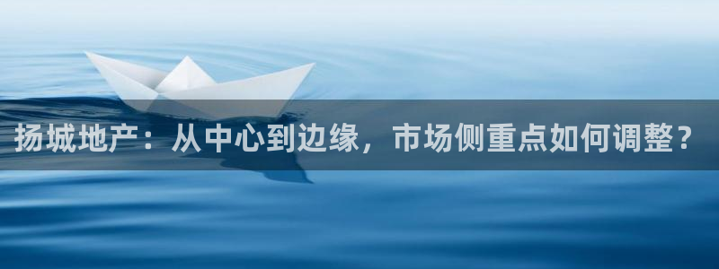 新宝那2O5O5O：扬城地产：从中心到边缘，市场侧重点如何调